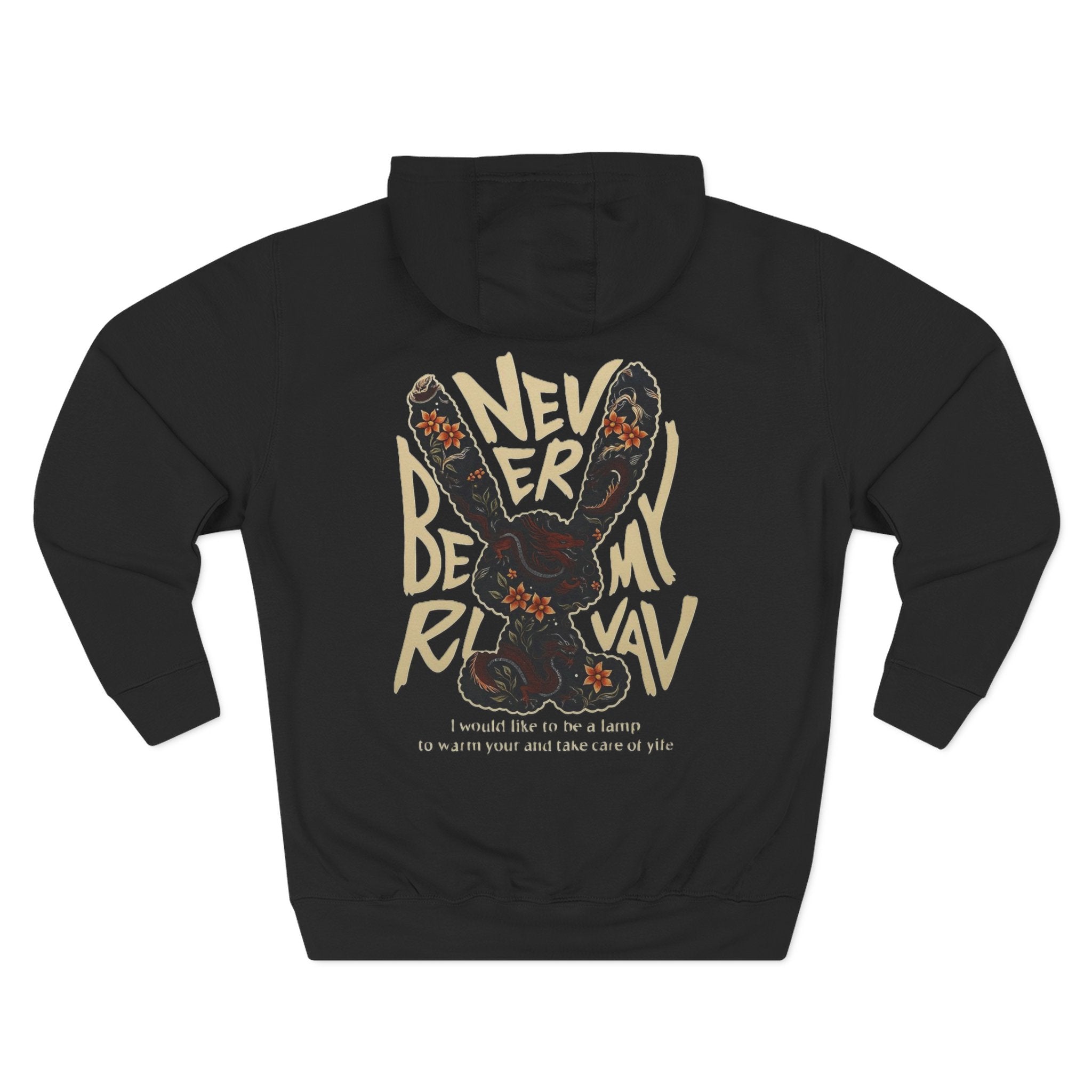 Never Be My Rival Black Hoodie